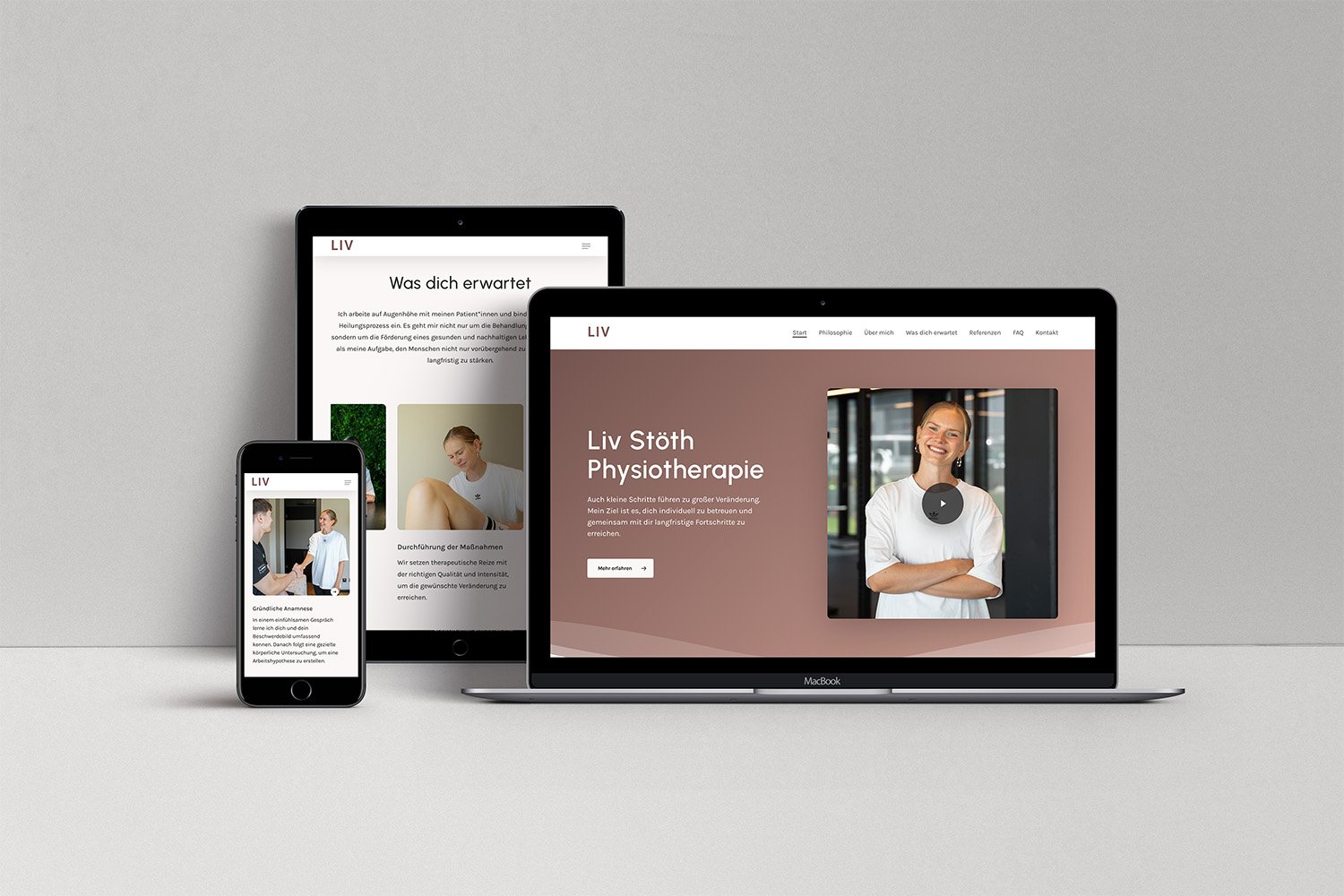 Showcase Liv Stöth Physiotherapie